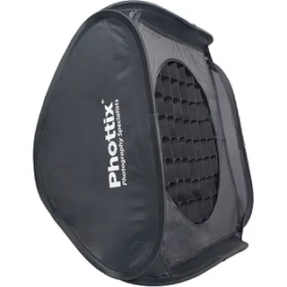 Phottix Transfolder Softbox Deluxe with Cerberus Multi Mount Holder Kit 60x60cm