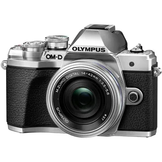 Olympus OM-D E-M10 Mark III 14-42 EZ Kit (Gümüş)
