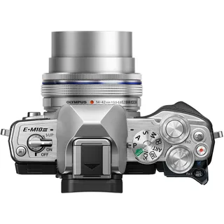 Olympus OM-D E-M10 Mark III 14-42 EZ Kit (Gümüş)