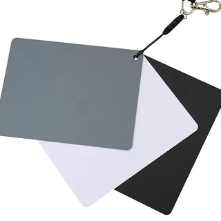 JJC GC-3 3in1 Beyaz Ayarı &amp; Gri Kart Seti (10 x 13 cm)