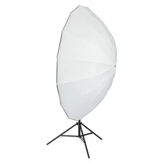 Lifei 165 cm Translucent Umbrella + Silver&amp;Black Yansıtıcı