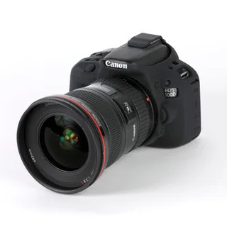 EasyCover Silikon Kılıf (Canon EOS 100D Siyah)