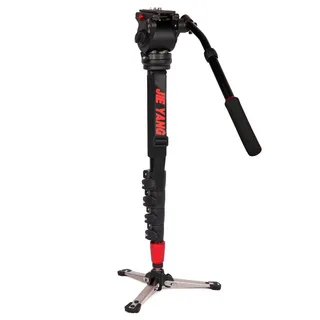 Jieyang Monopod JY0517B Mandallı Kilit Sistemi Kırmızı  