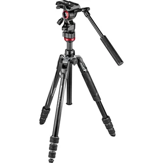 Manfrotto MVKBFRT-LIVE Befree Live Video Tripod Kit Çevirmeli