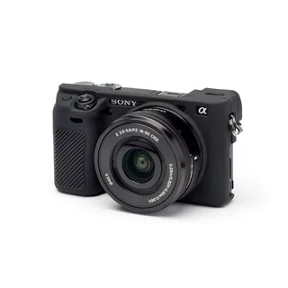 EasyCover Silikon Kılıf (Sony A6000/A6300 Siyah)