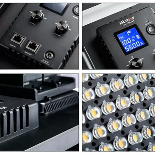 Viltrox VL-D60T Led Işık Paneli (2 Adet NP-F970 Batarya ve Şarj Aleti)