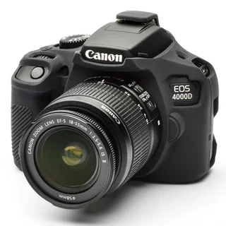 EasyCover Silikon Kılıf (Canon EOS 4000D Siyah)