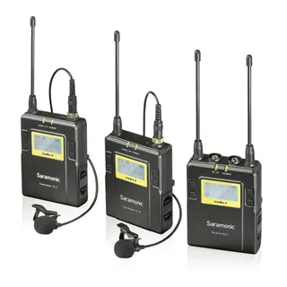 Saramonic UwMic9 TX9+TX9+RX9 Kit2 İkili Kablosuz Yaka Mikrofonu