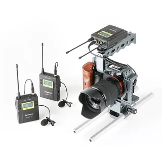 Saramonic UwMic9 TX9+TX9+RX9 Kit2 İkili Kablosuz Yaka Mikrofonu