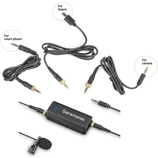 Saramonic LavMic Audio Mixerli Lavalier Yaka Mikrofonu (DSLR, HERO, Telefon ve Tablet Uyumlu)
