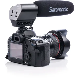 Saramonic Vmic Pro Super Directional Kulaklık Çıkışlı Shotgun Mikrofon