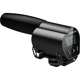 Saramonic Vmic Recorder Ses Kayıt Cihazlı &amp; Ekranlı Shotgun Mikrofon