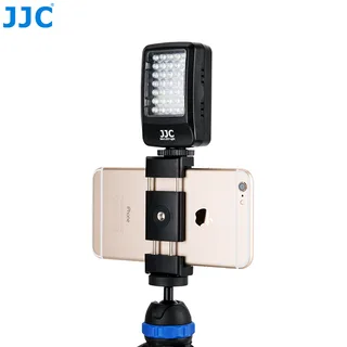 JJC SPC-1A Akıllı Telefonlar İçin Su Terazili Tripod Adaptörü (Siyah)
