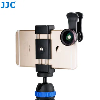 JJC SPC-1A Akıllı Telefonlar İçin Su Terazili Tripod Adaptörü (Siyah)
