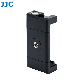 JJC SPC-1A Akıllı Telefonlar İçin Su Terazili Tripod Adaptörü (Siyah)