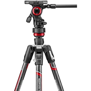 Manfrotto MVKBFRTC-LIVE Befree Live Carbon Video Tripod Kit with Twist Leg Locks 