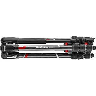 Manfrotto MVKBFRTC-LIVE Befree Live Carbon Video Tripod Kit with Twist Leg Locks 