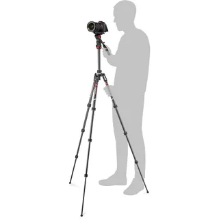 Manfrotto MVKBFRTC-LIVE Befree Live Carbon Video Tripod Kit with Twist Leg Locks 