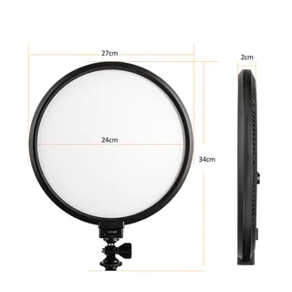 Viltrox VL-500T Ayarlanabilir Kelvin Led Işık (Batarya ve Şarj Aleti Dahildir)
