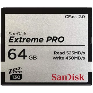 Sandisk 64GB Extreme PRO CFast 2.0 Memory Card 