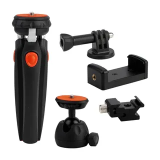 Phottix MT3 Mini Tripod 5`i 1 arada Kit Seti