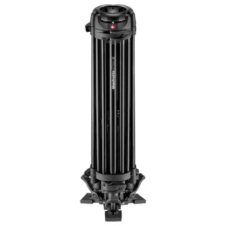 Manfrotto MVK608TWINGA 608 Nitrotech Fluid Video Head and Aluminum Twin Leg Tripod with Ground Spreader