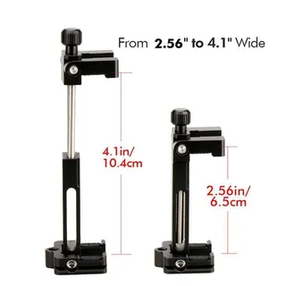 Ulanzi ST-03 Phone Tripod Holder Telefon Tutucu Siyah (0595)