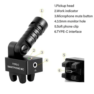 Comica VS09 Type-C Telefon Mikrofonu