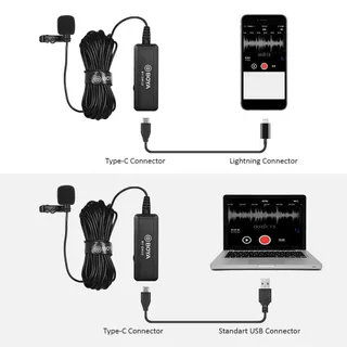 Boya BY-DM10 PC Iphone Telefon Yaka Mikrofonu