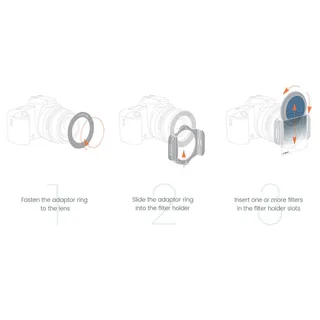 Cokin Traveller Filter Kit with P Series Filter Holder (H3H0-28)