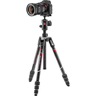 Manfrotto MKBFRTC4-BH BeFree Advanced Carbon Çevirmeli Tripod (Siyah) 