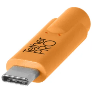 Tether Tools CUC15-ORG TetherPro USB Type-C Male to USB Type-C Male Cable