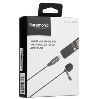 Saramonic LavMicro U3-OP Osmo Pocket / Pocket 2 Yaka Mikrofonu