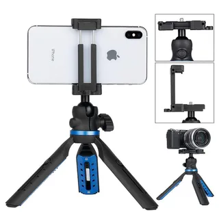 Ulanzi TT20 Uzayabilen Top Kafa Masaüstü Telefon ve Kamera Tripodu (1237)