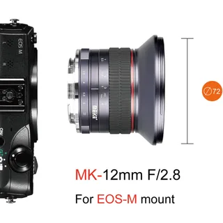 Meike MK-12mm f/2.8 Lens for Canon EF-M