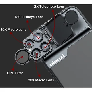Ulanzi U-Lens Multi-Lens Case for iPhone 11 Pro Max (1733)