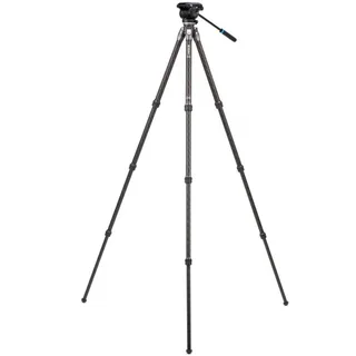 Benro TTOR24CLVS4PRO Tortoise (Kaplumbağa) Karbon Video Tripod Kit Seri 2