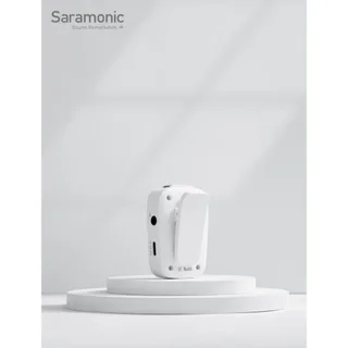 Saramonic Blink500 B2W (TX+TX+RX) 2 Kişilik Kablosuz Yaka            Mikrofonu Beyaz