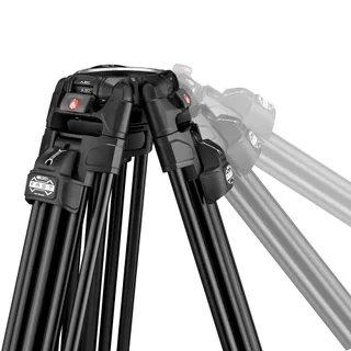 Manfrotto MVK612TWINFA Nitrotech 612 series with 645 Fast Twin Aluminum Tripod