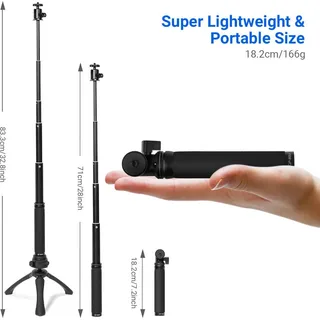 Fotopro MS-4F Bluetooth Selfie Stick with Tripod