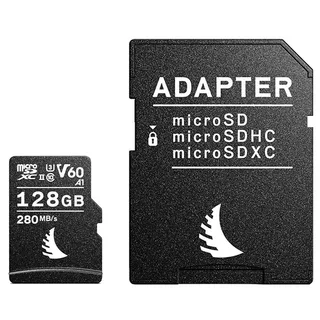 Angelbird 128GB AV Pro V60 UHS-II microSDXC Memory Card 280mb/s