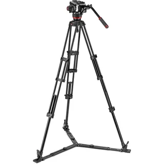 Manfrotto MVK504XTWINGA 504X &amp; Alu Twin GS Tripod Kit
