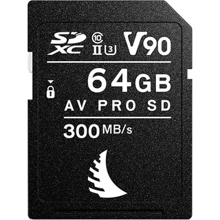 Angelbird 64GB AV Pro MK2 V90 UHS-II SDXC Memory Card 300mb/s