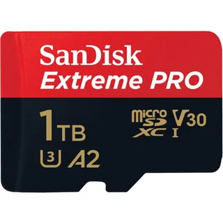 Sandisk 1 TB Extreme Pro MicroSDXC UHS-1 U3 A2 V30 170MB/s 
