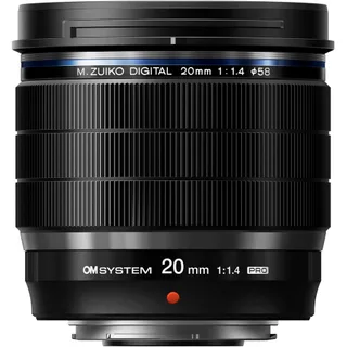 Olympus OM SYSTEM M.Zuiko Digital ED 20mm f/1.4 PRO Lens 