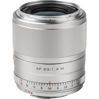 Viltrox AF 23mm f/1.4 STM Lens (Canon EF-M) Silver