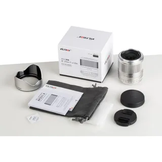 Viltrox AF 23mm f/1.4 STM Lens (Canon EF-M) Silver