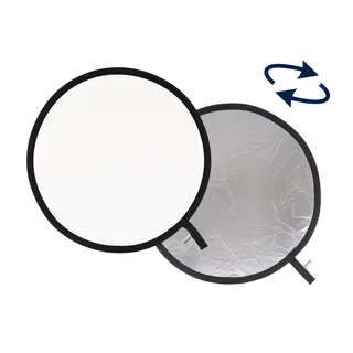 Lastolite 3031 Katlanabilir Reflektör 75 cm Gümüş / Beyaz