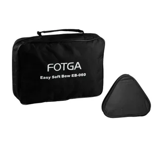 Fotga Kafa Flaşı için 40x40 Katlanabilir Softbox + Flaş Tutucu