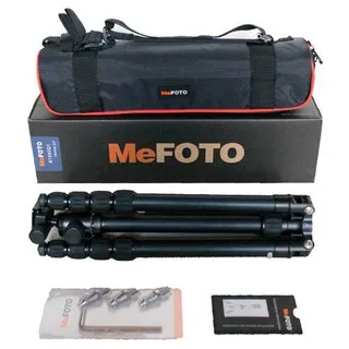 Mefoto A-1350Q1K Mag.Alum.Colorful Travel Angel Tripod (Black)